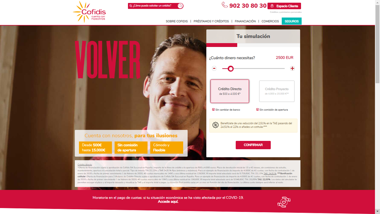 ¿Qué es COFIDIS? Préstamos personales y créditos