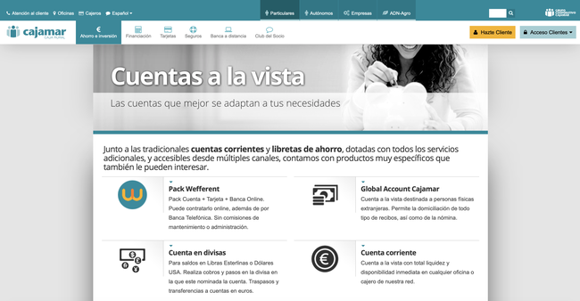 Cuentas de Cajamar: Características, apertura y opiniones