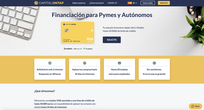 Capital On Tap Tarjeta de Crédito: Información y Cómo Funciona