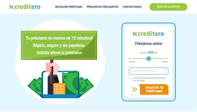 Creditero.es: Cómo son sus préstamos, cuánto prestan y sus beneficios