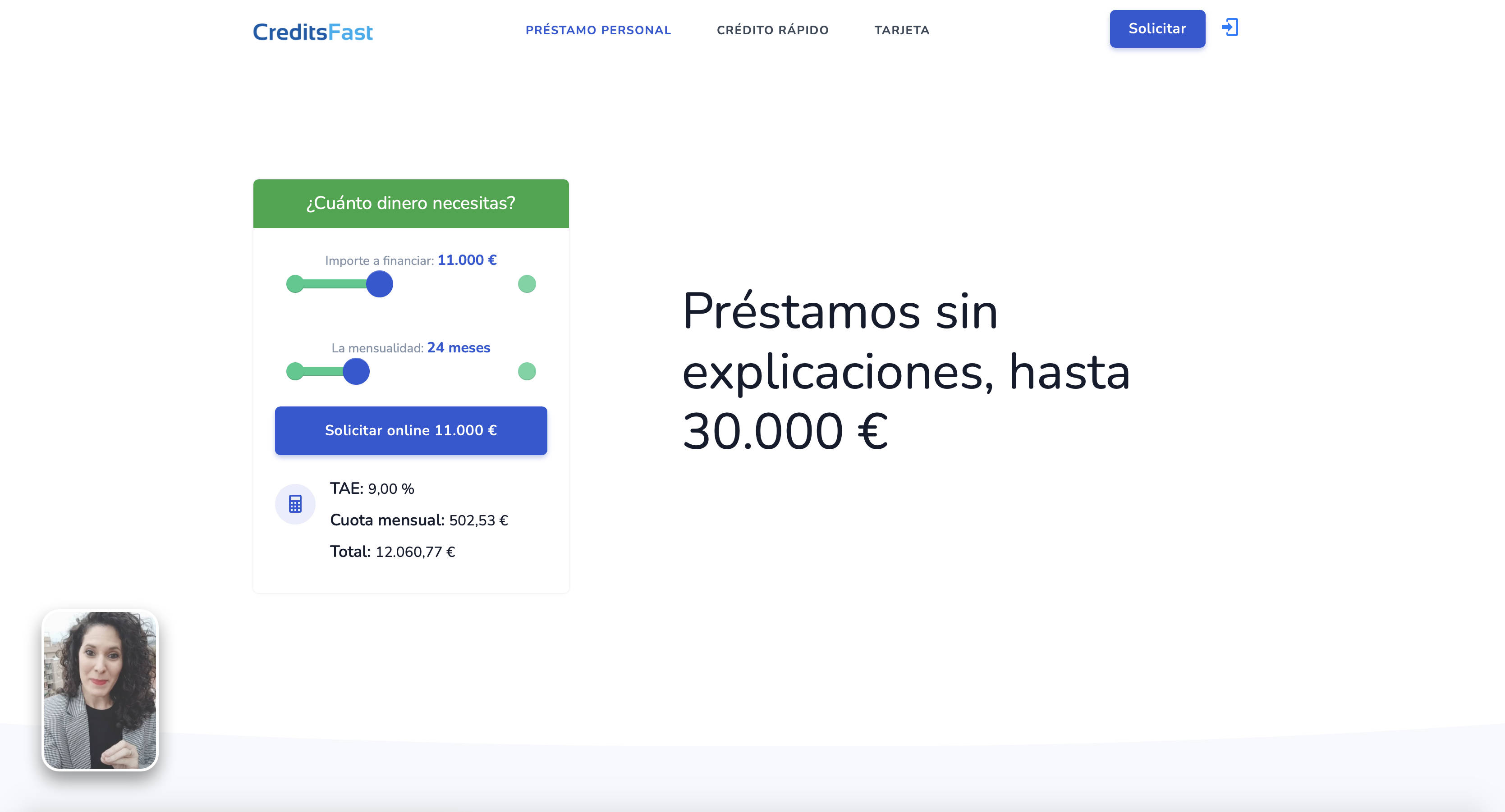 CreditsFast Préstamos: Qué es, Cómo solicitar y Opiniones