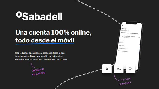 Cuenta Online Sabadell: Opiniones, Sin Comisiones - ¿Cómo Abrir Cuenta?