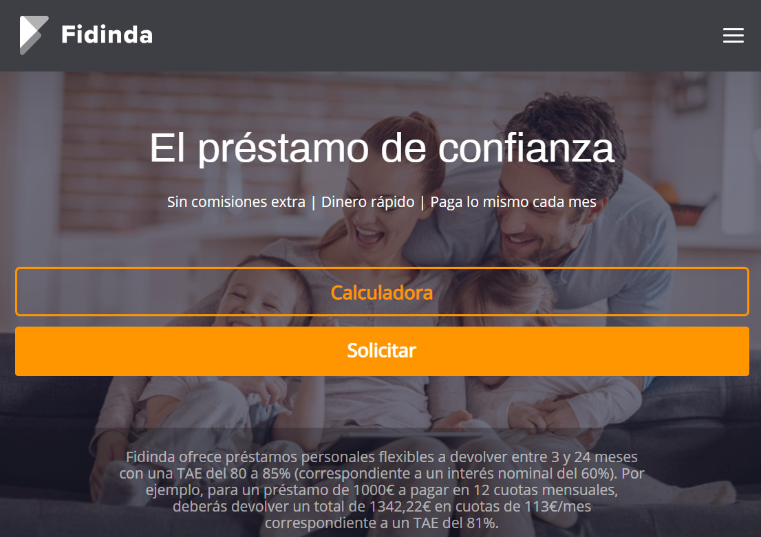 ¿Qué es Fidinda? Préstamos Personales y Opiniones - 2021
