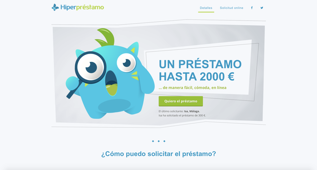 Hiperpréstamo hasta 2000€: Información y Opiniones