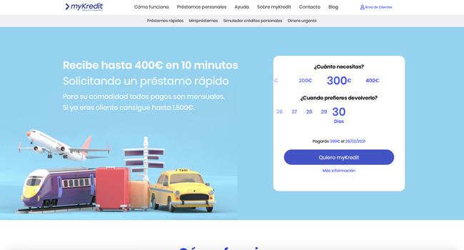 Préstamos MyKredit: Opiniones, Teléfonos, Contacto y Información