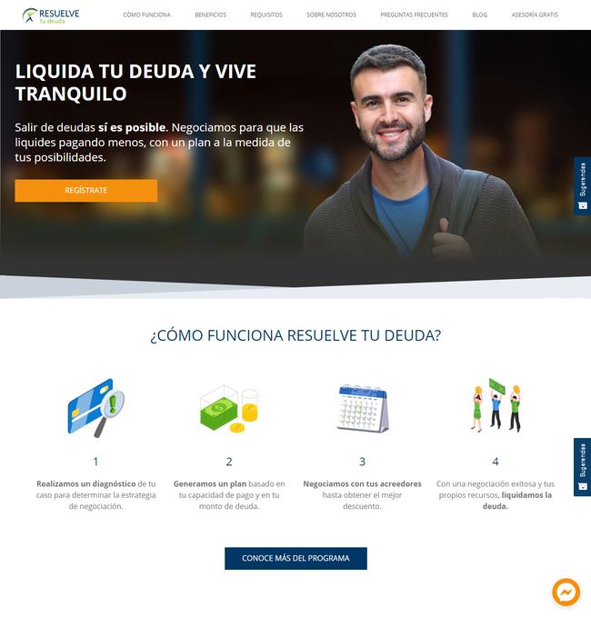 ¿Qué es Resuelve tu Deuda? Reparadora de crédito